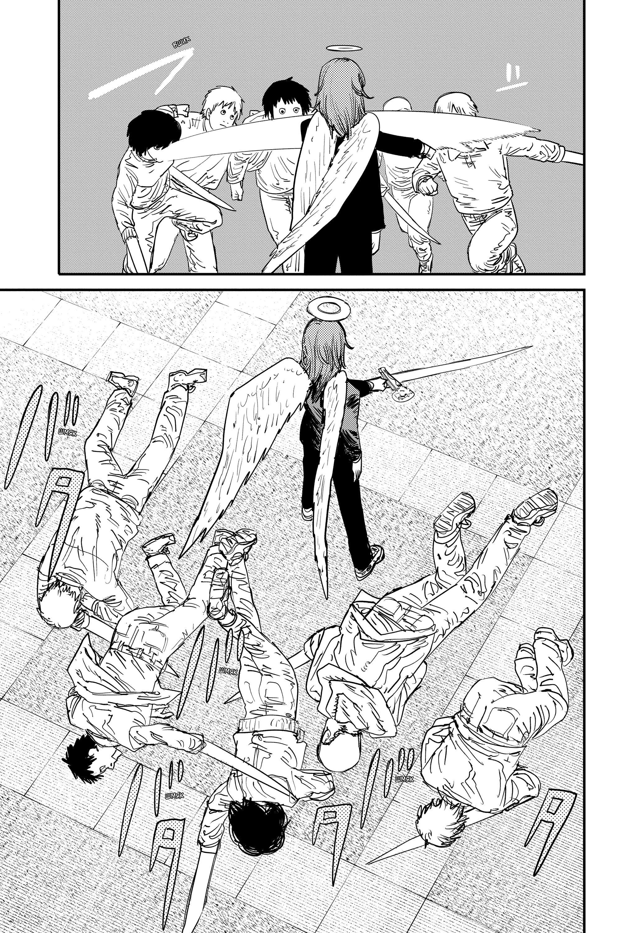 Read Человек-бензопила Manga Online