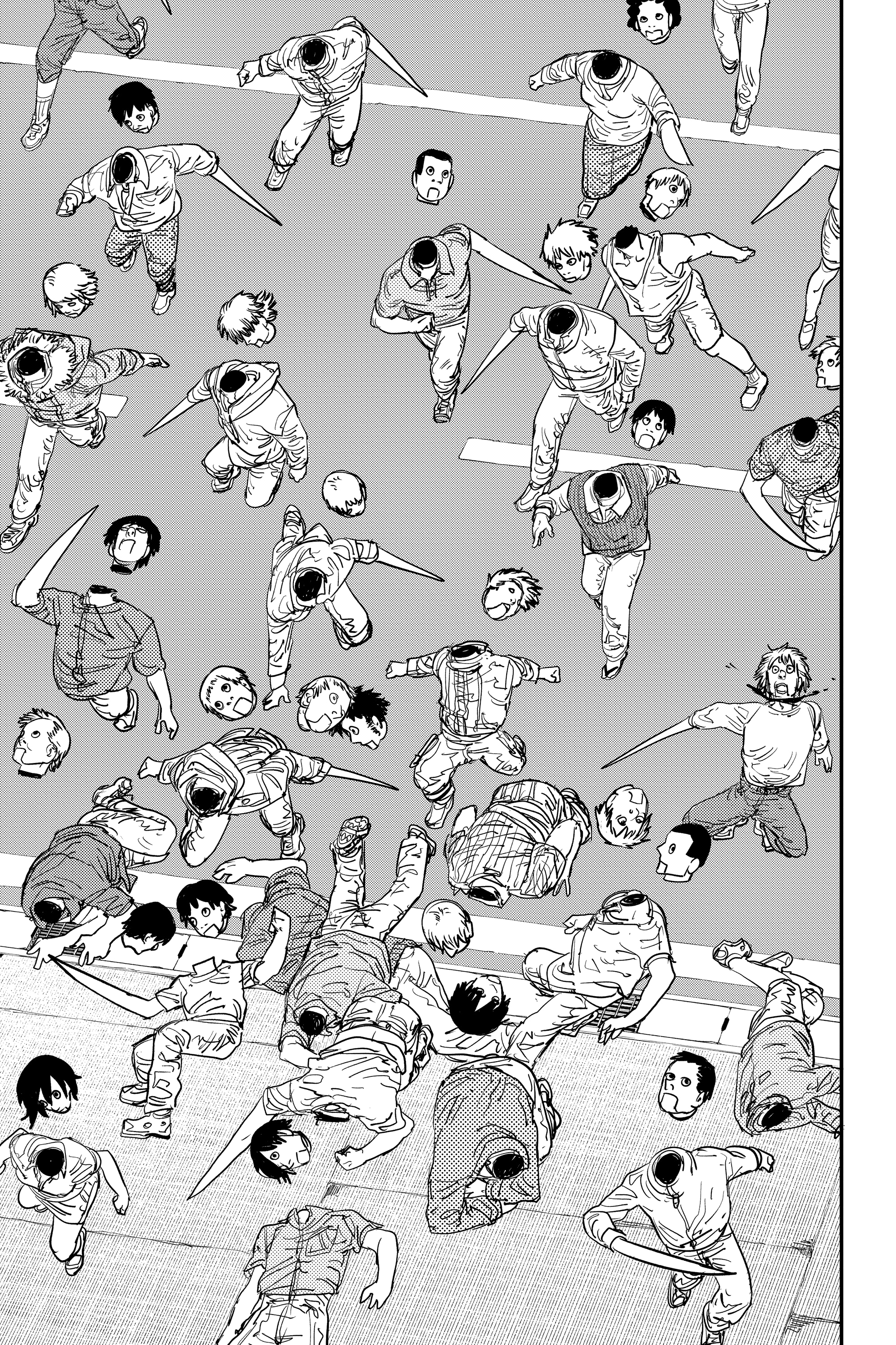 Read Человек-бензопила Manga Online