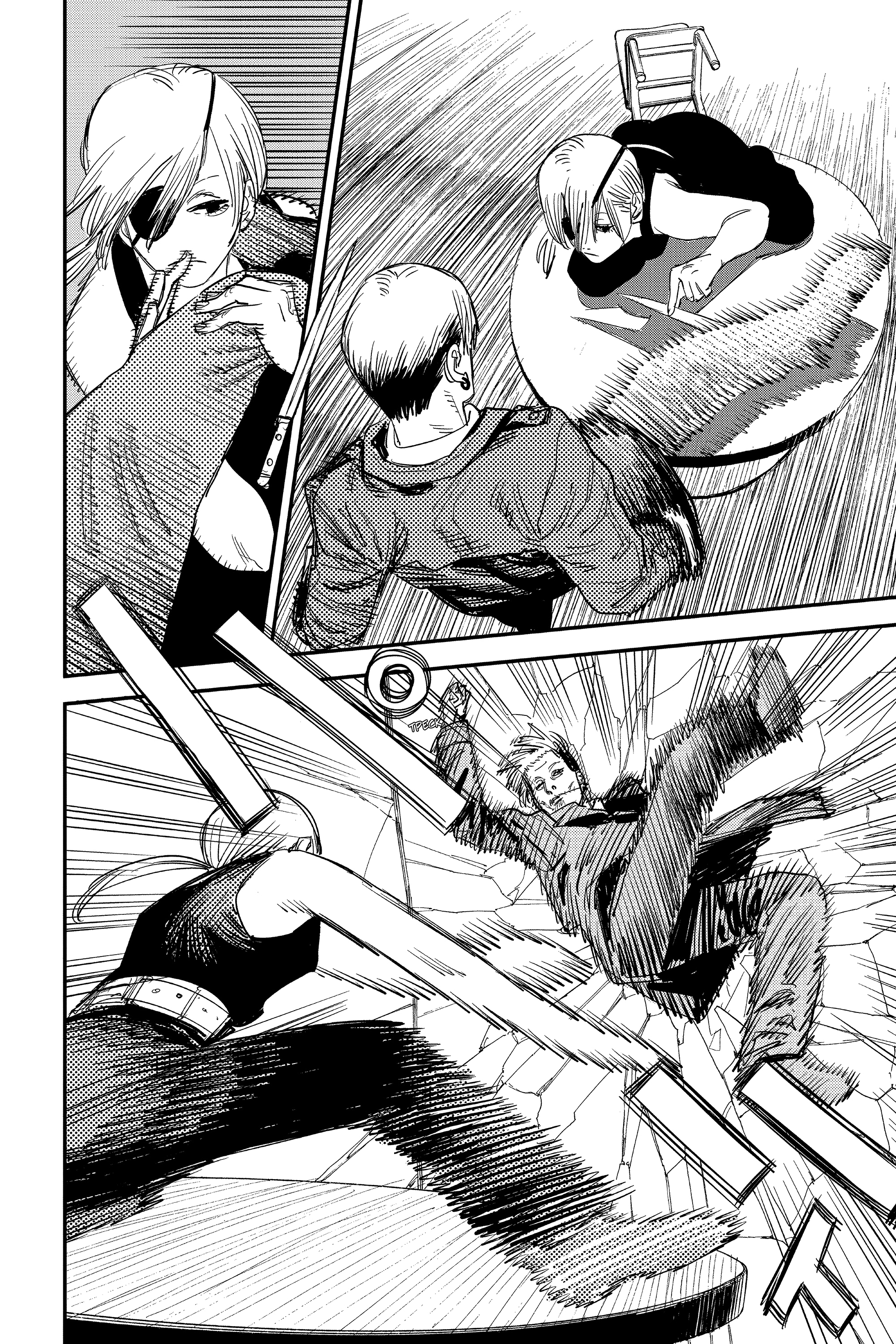 Read Человек-бензопила Manga Online