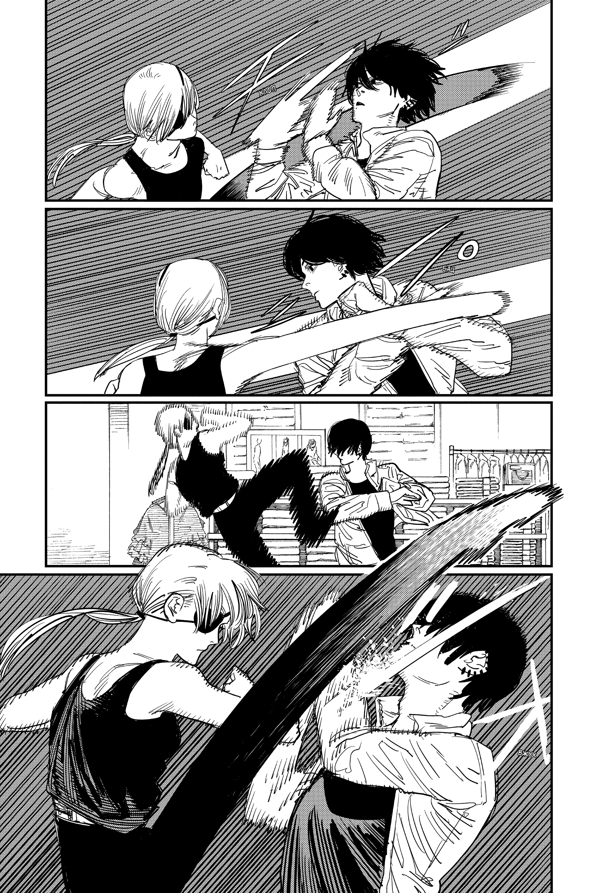 Read Человек-бензопила Manga Online