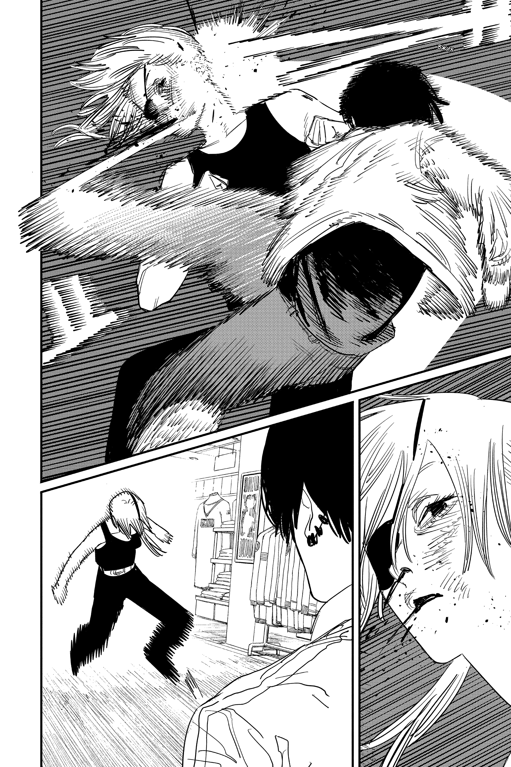 Read Человек-бензопила Manga Online