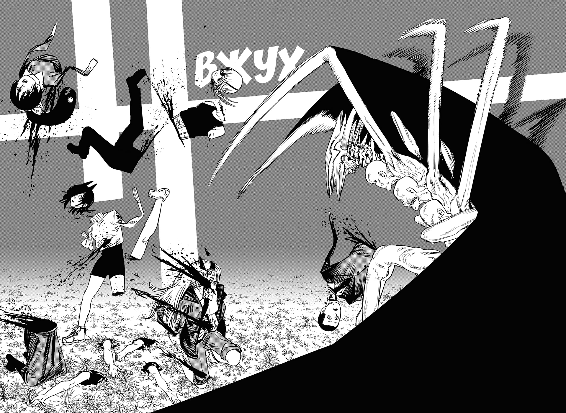 Read Человек-бензопила Manga Online