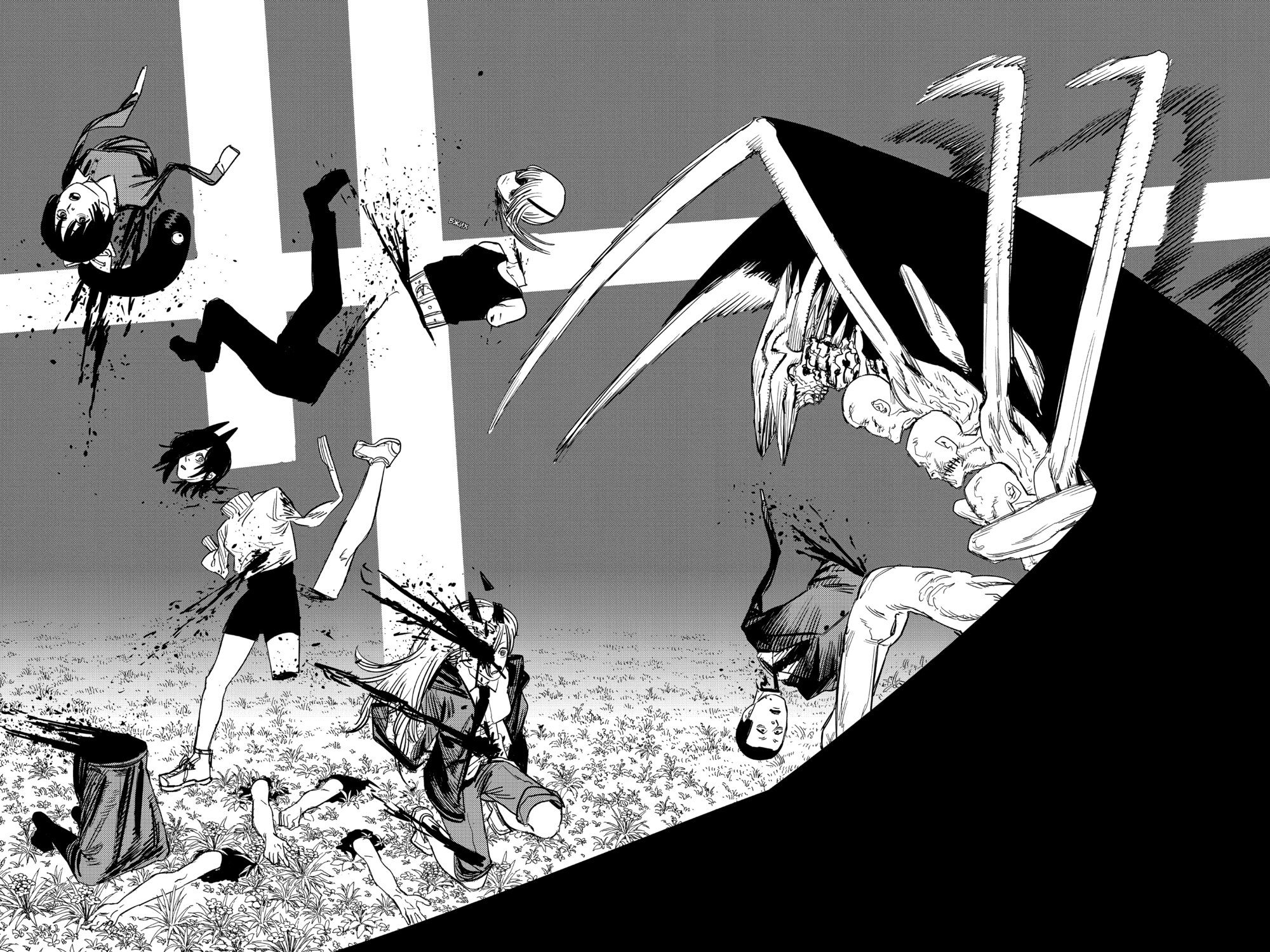 Read Человек-бензопила Manga Online