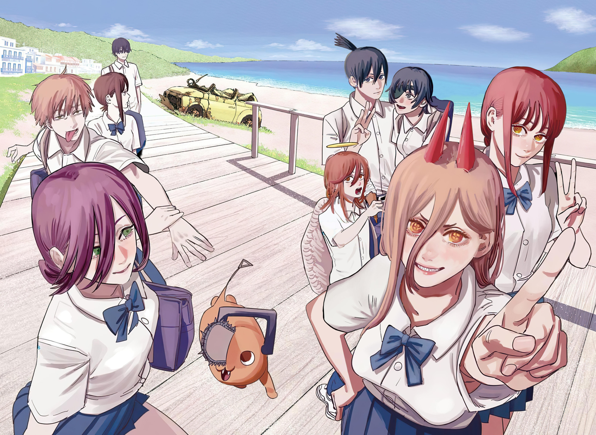 Read Человек-бензопила Manga Online