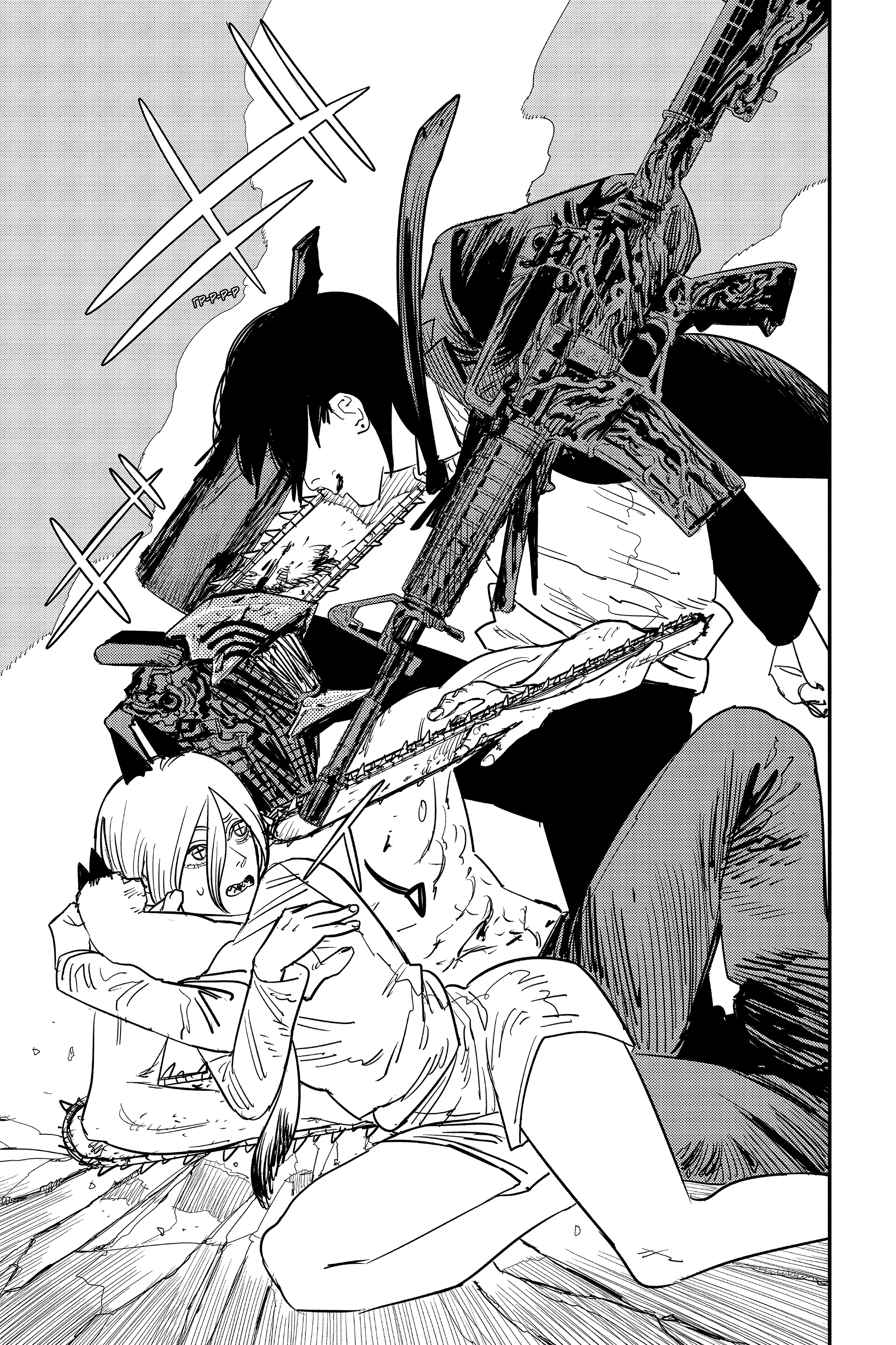 Read Человек-бензопила Manga Online