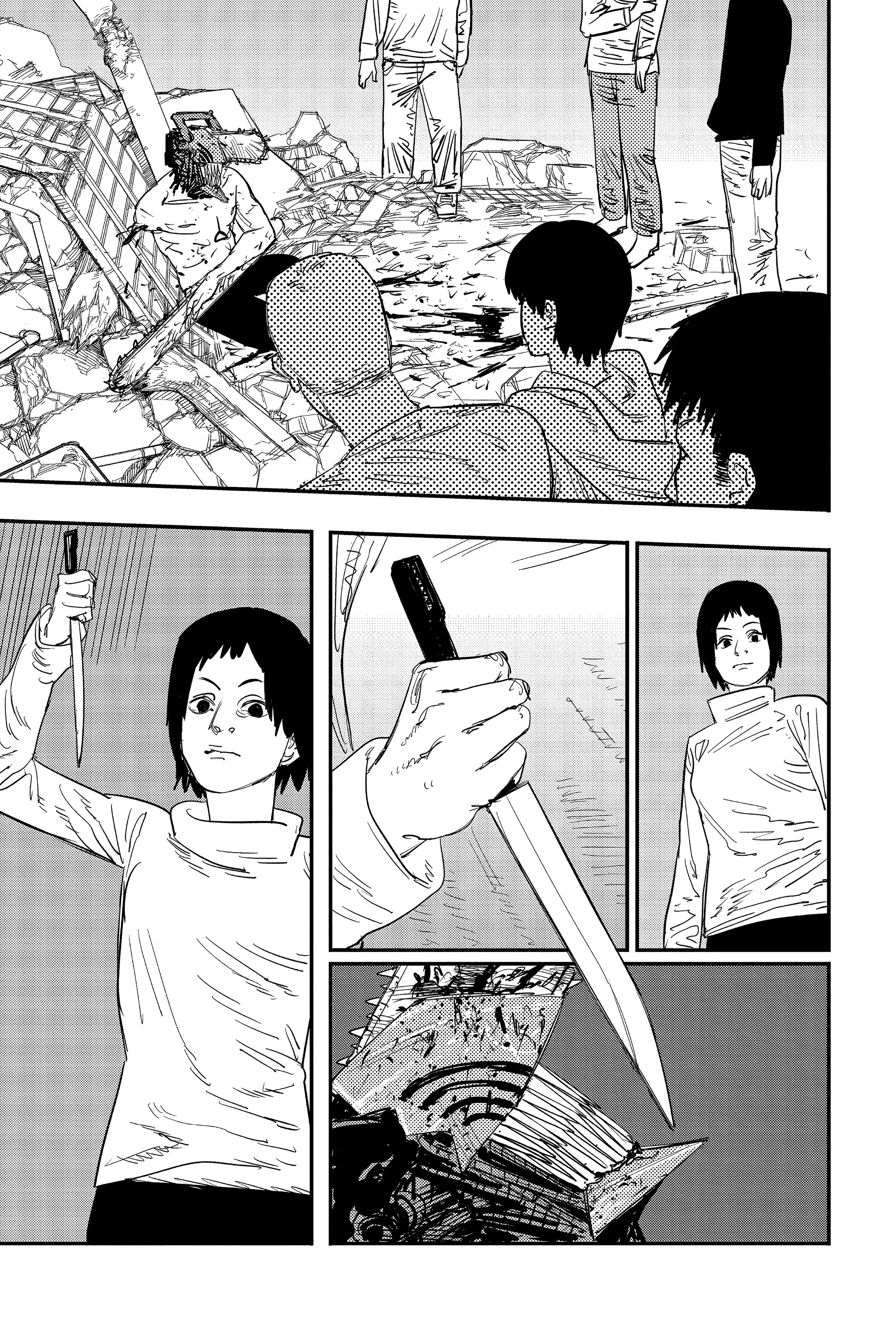 Read Человек-бензопила Manga Online