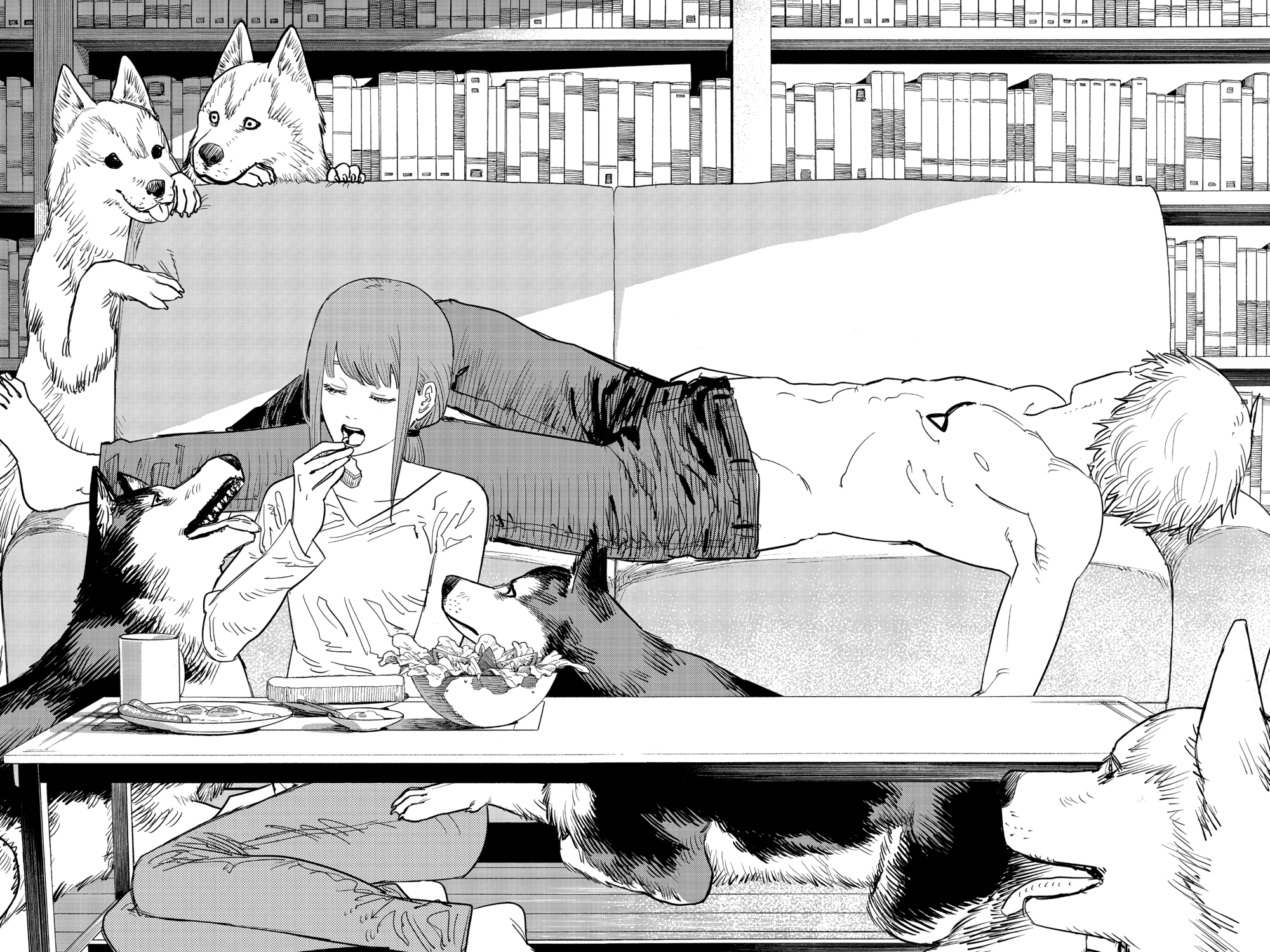 Read Человек-бензопила Manga Online