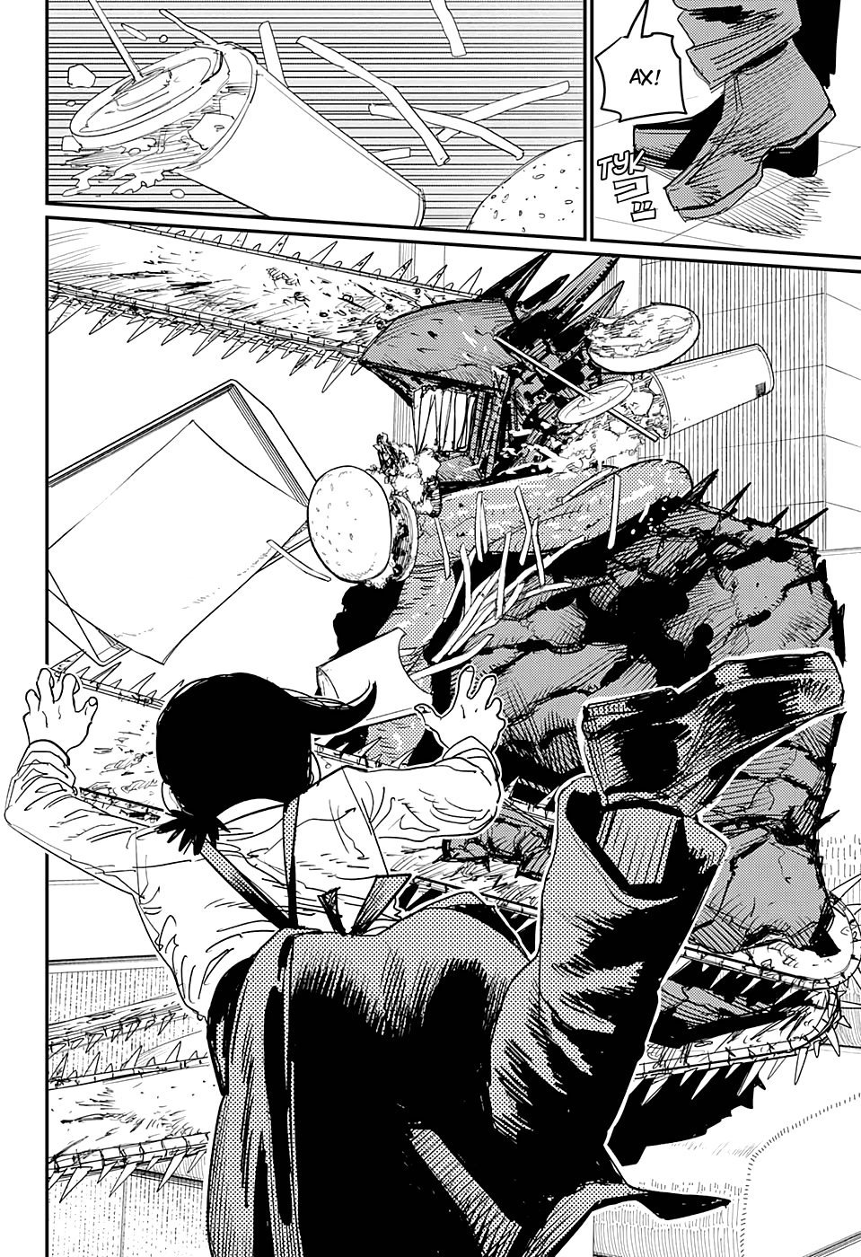 Read Человек-бензопила Manga Online