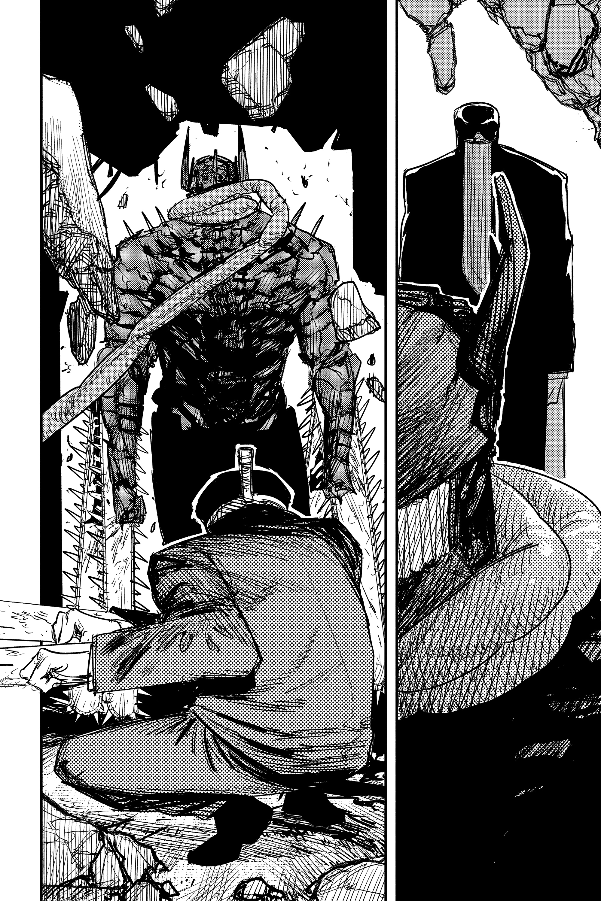 Read Человек-бензопила Manga Online