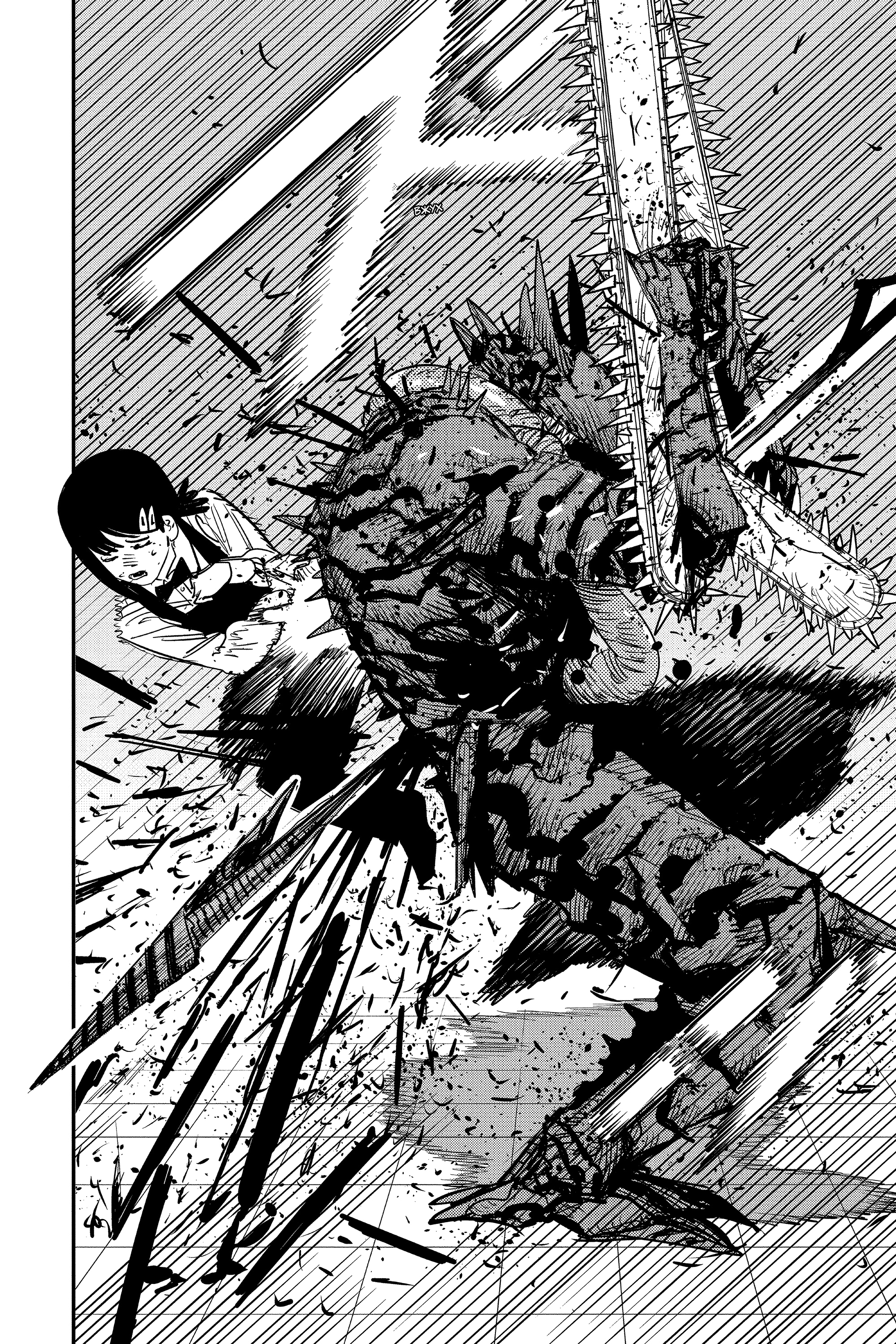 Read Человек-бензопила Manga Online