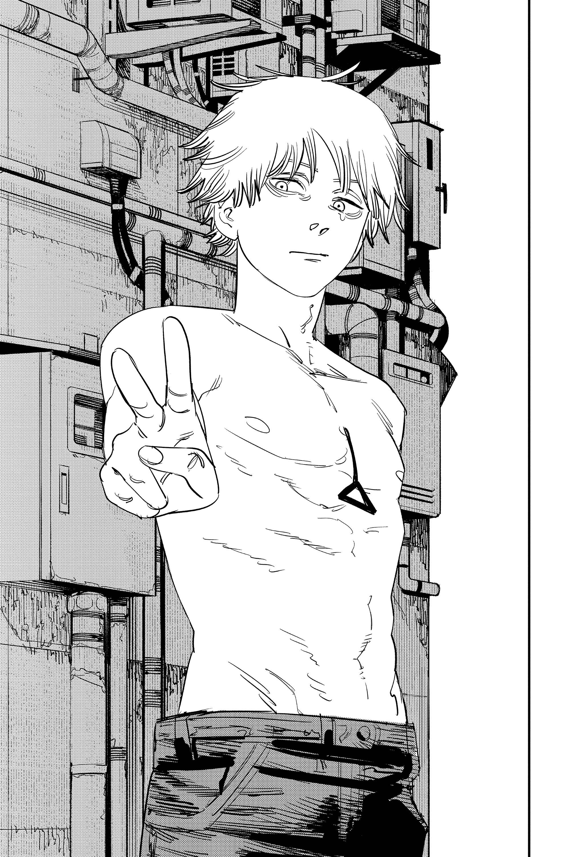 Read Человек-бензопила Manga Online