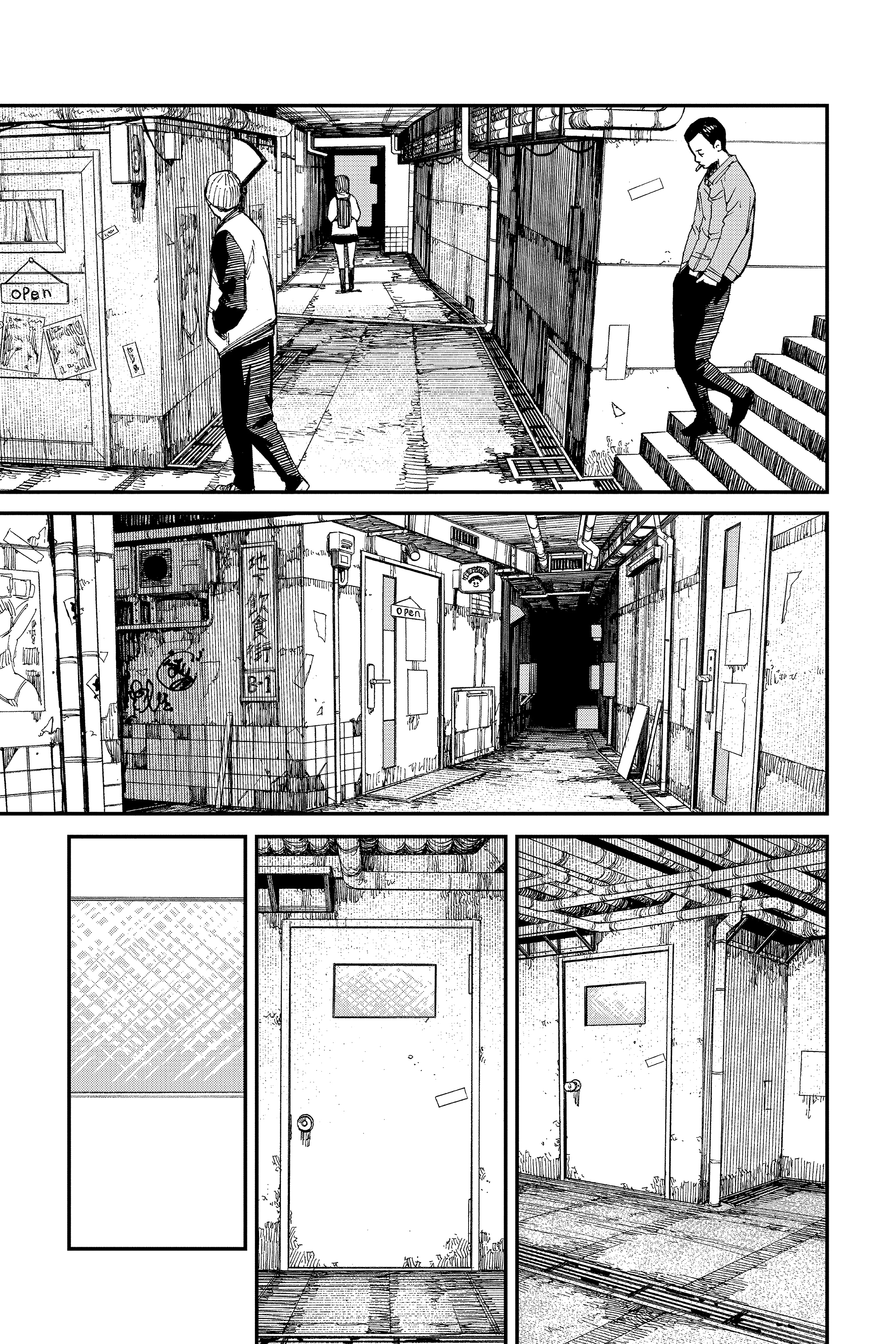 Read Человек-бензопила Manga Online