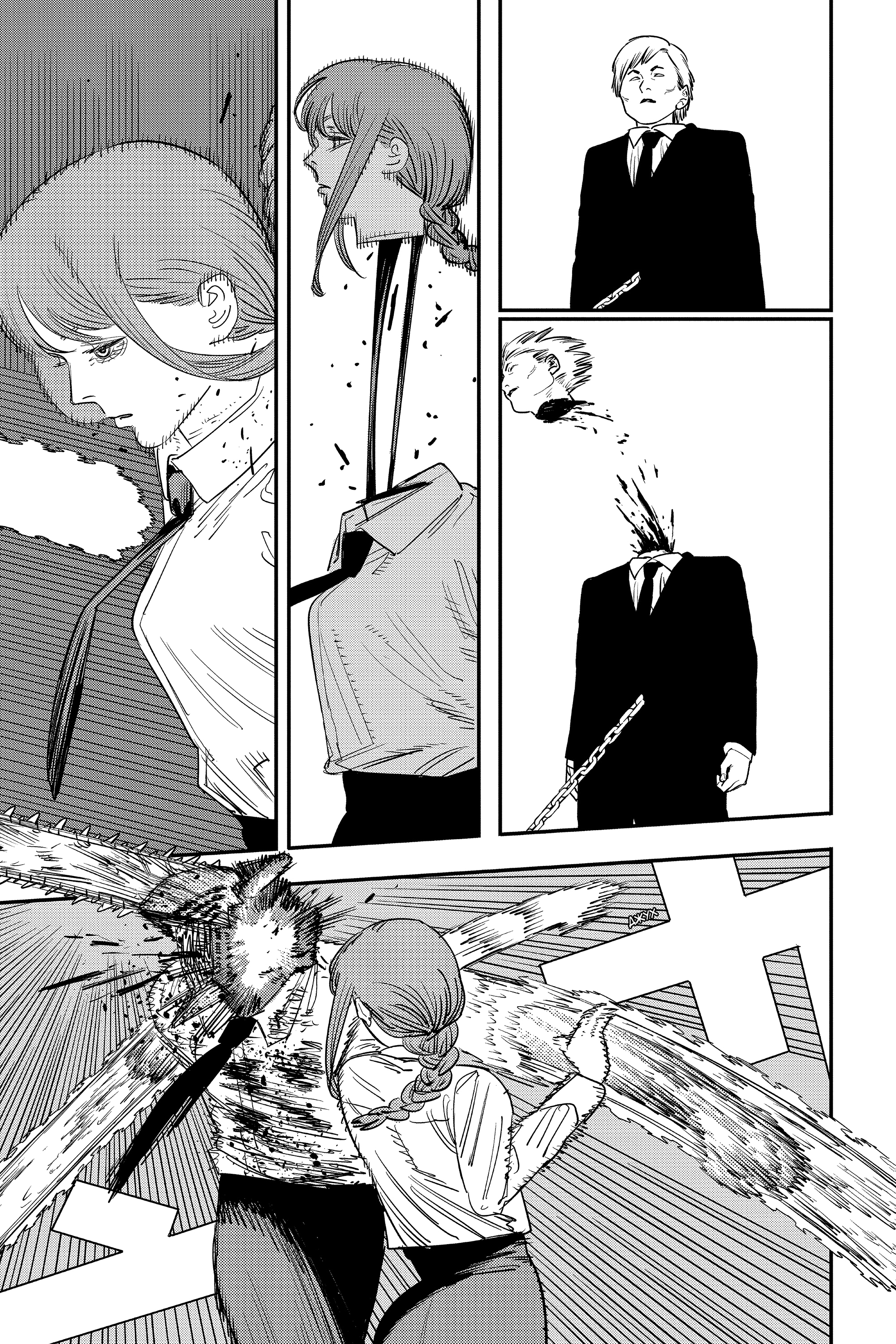 Read Человек-бензопила Manga Online