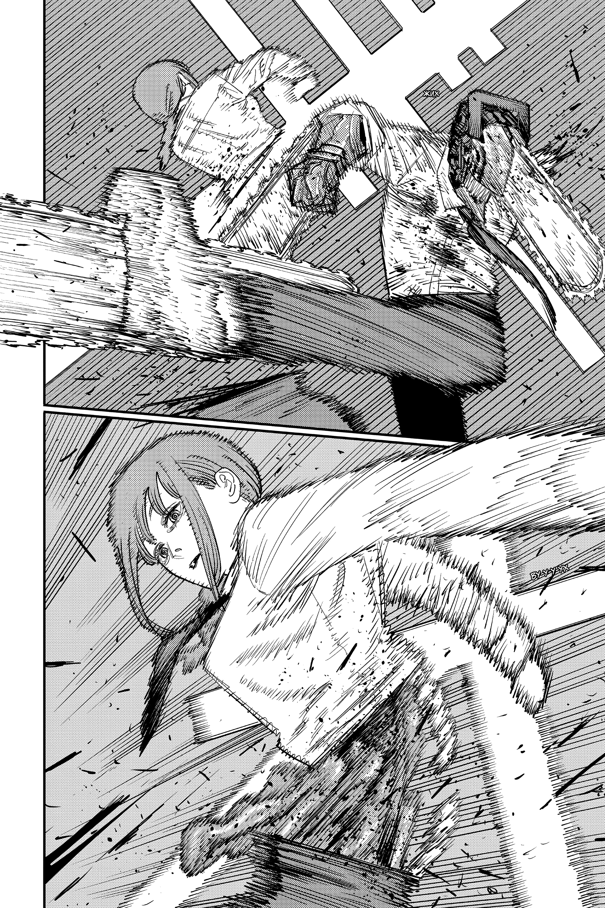 Read Человек-бензопила Manga Online