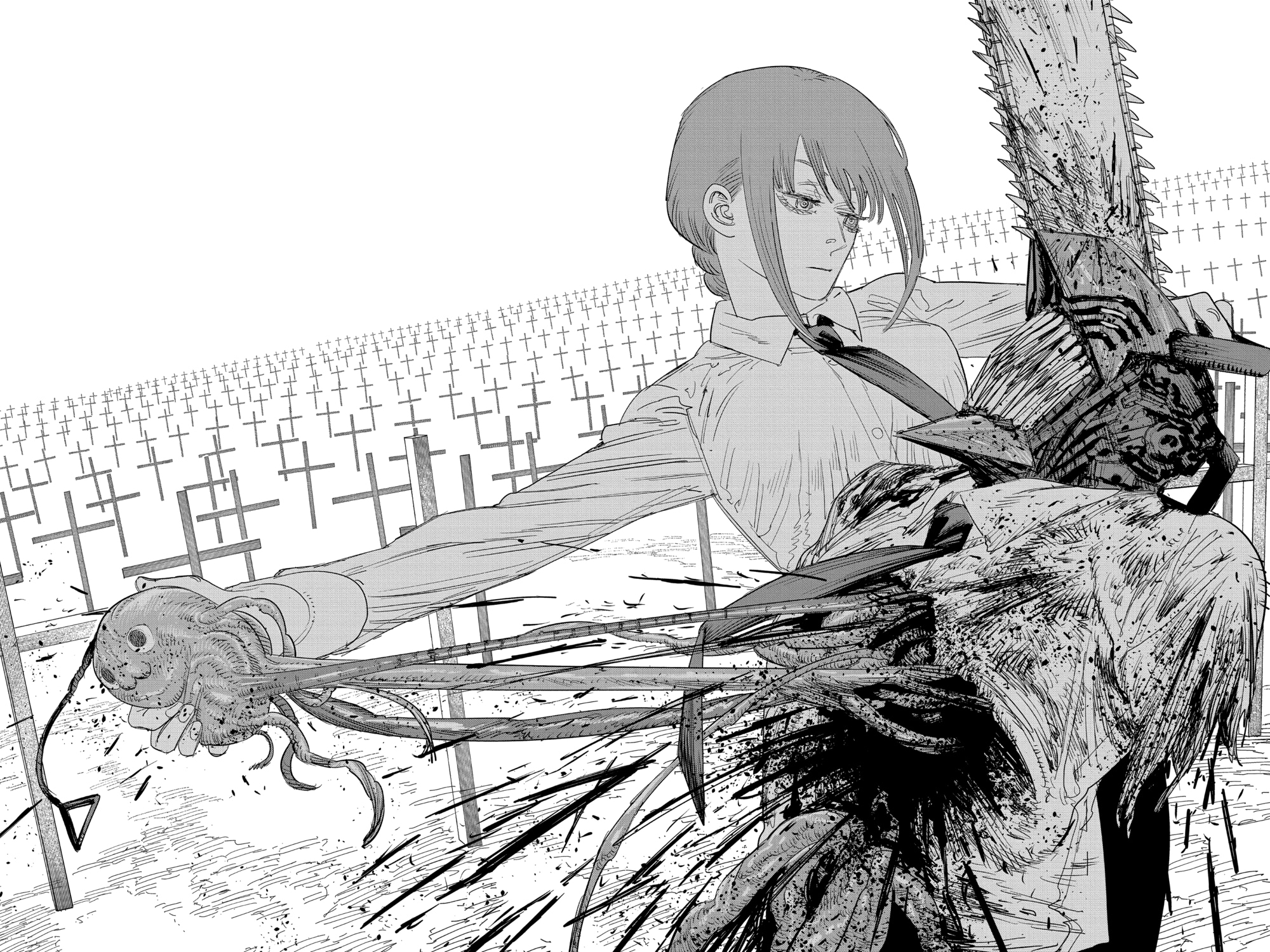 Read Человек-бензопила Manga Online