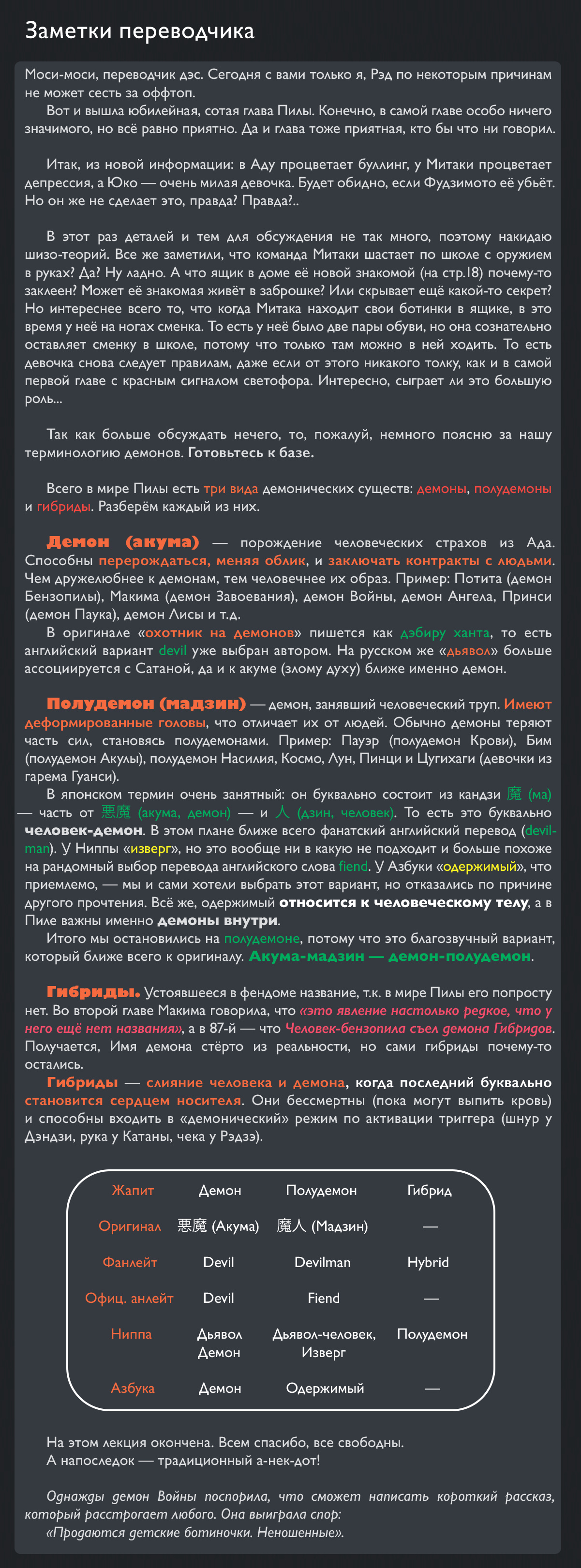 Read Человек-бензопила Manga Online