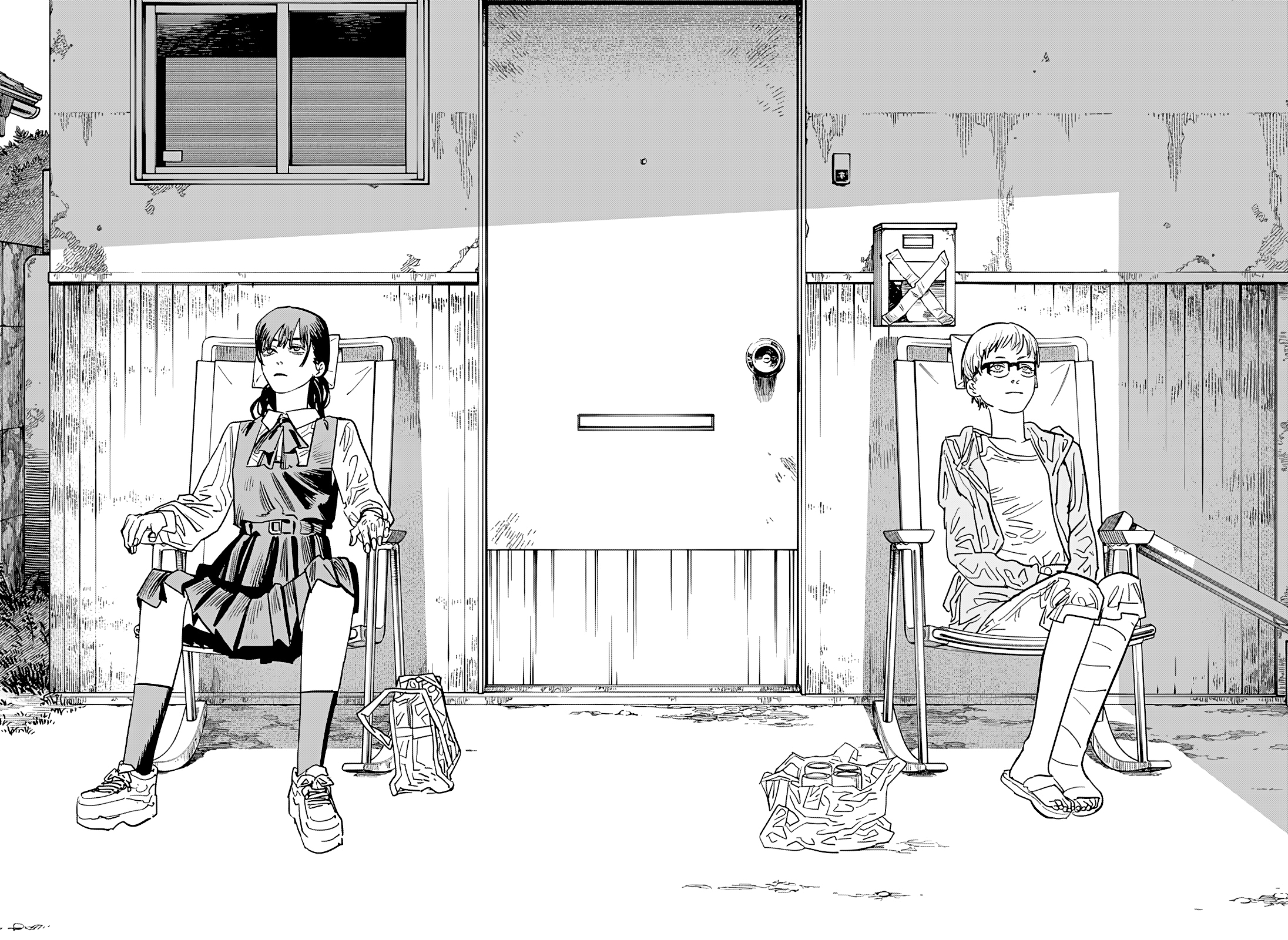 Read Человек-бензопила Manga Online