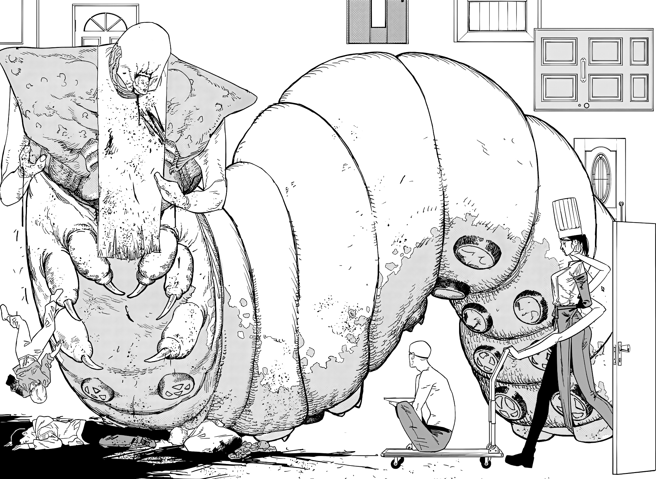 Read Человек-бензопила Manga Online