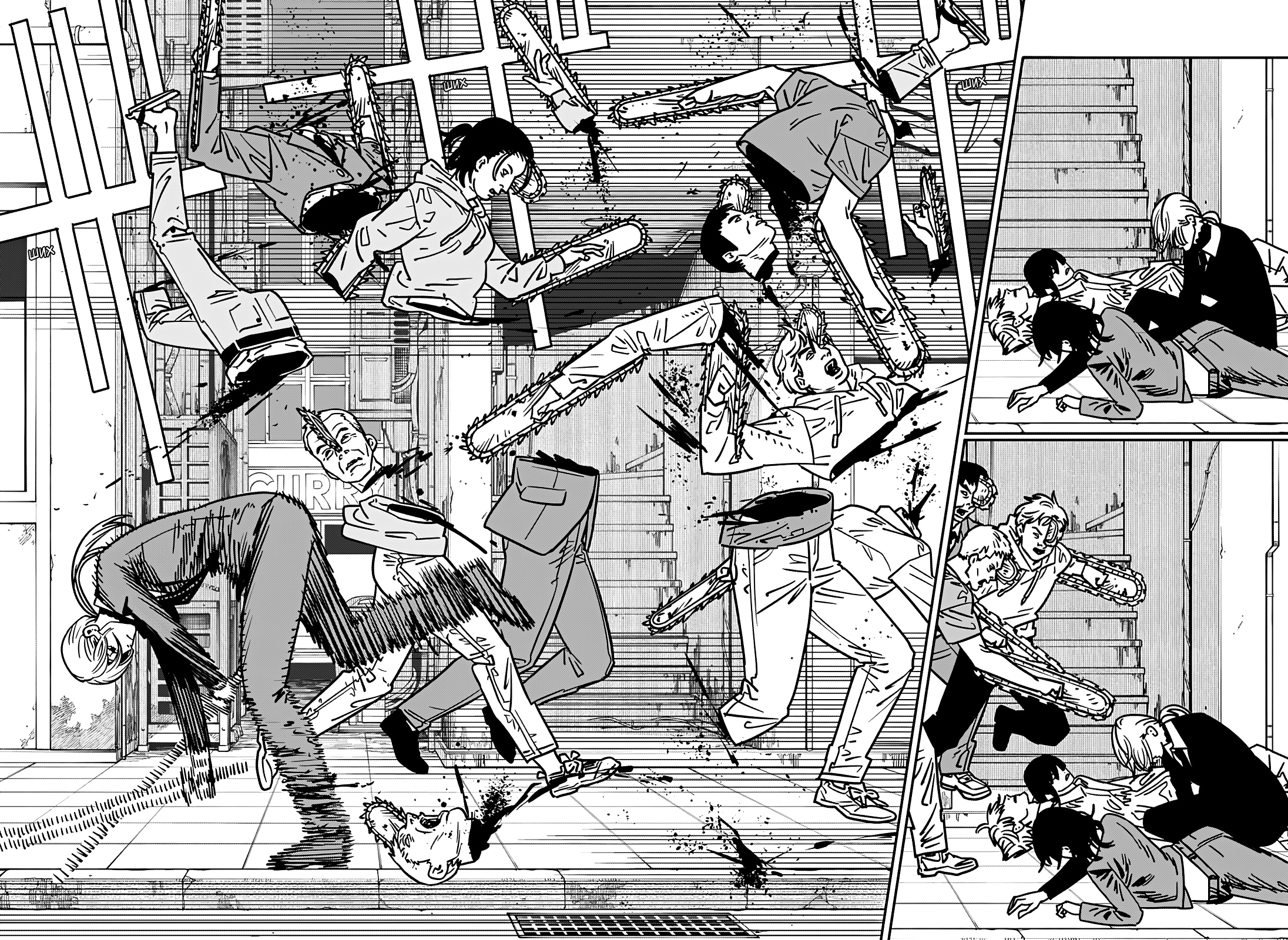 Read Человек-бензопила Manga Online