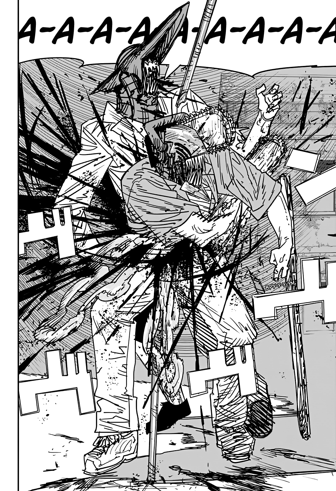 Read Человек-бензопила Manga Online