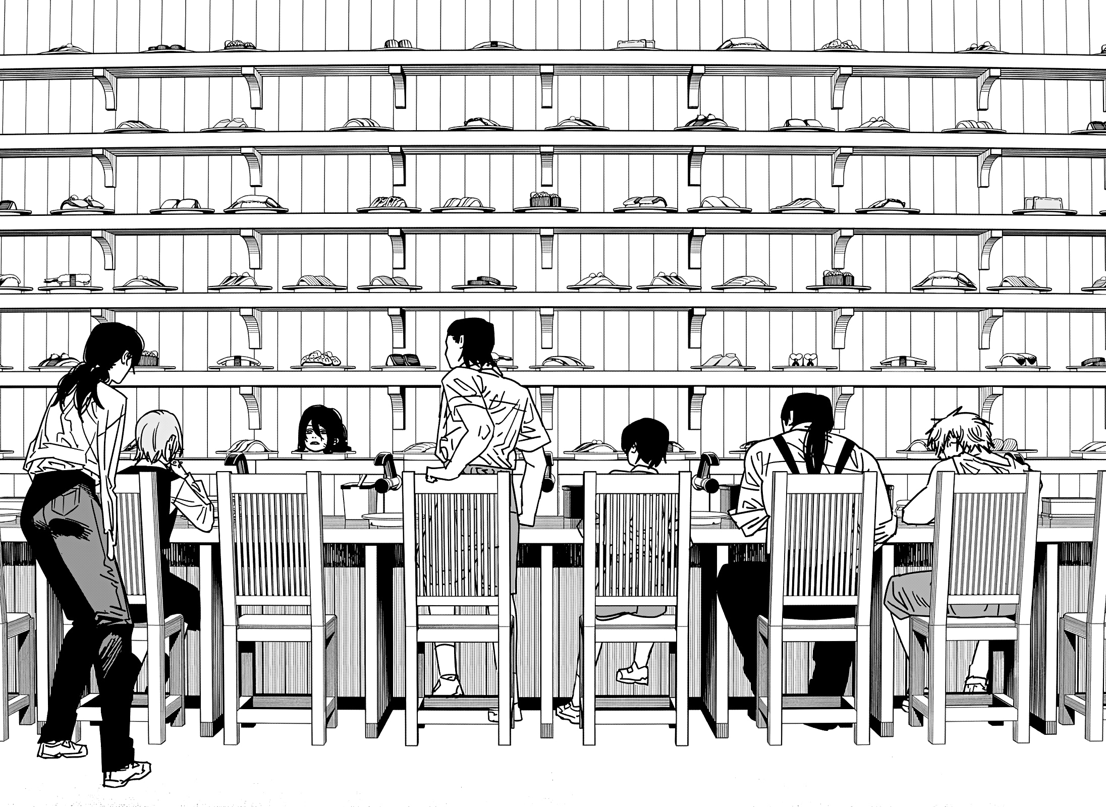 Read Человек-бензопила Manga Online