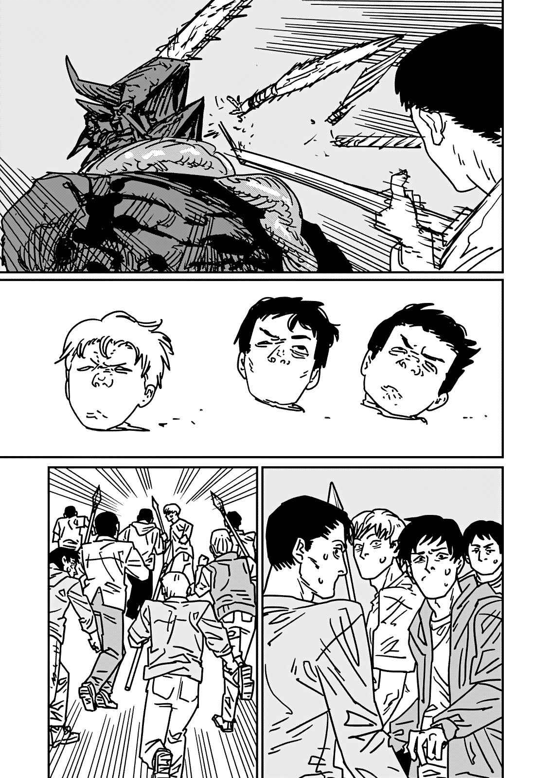 Read Человек-бензопила Manga Online