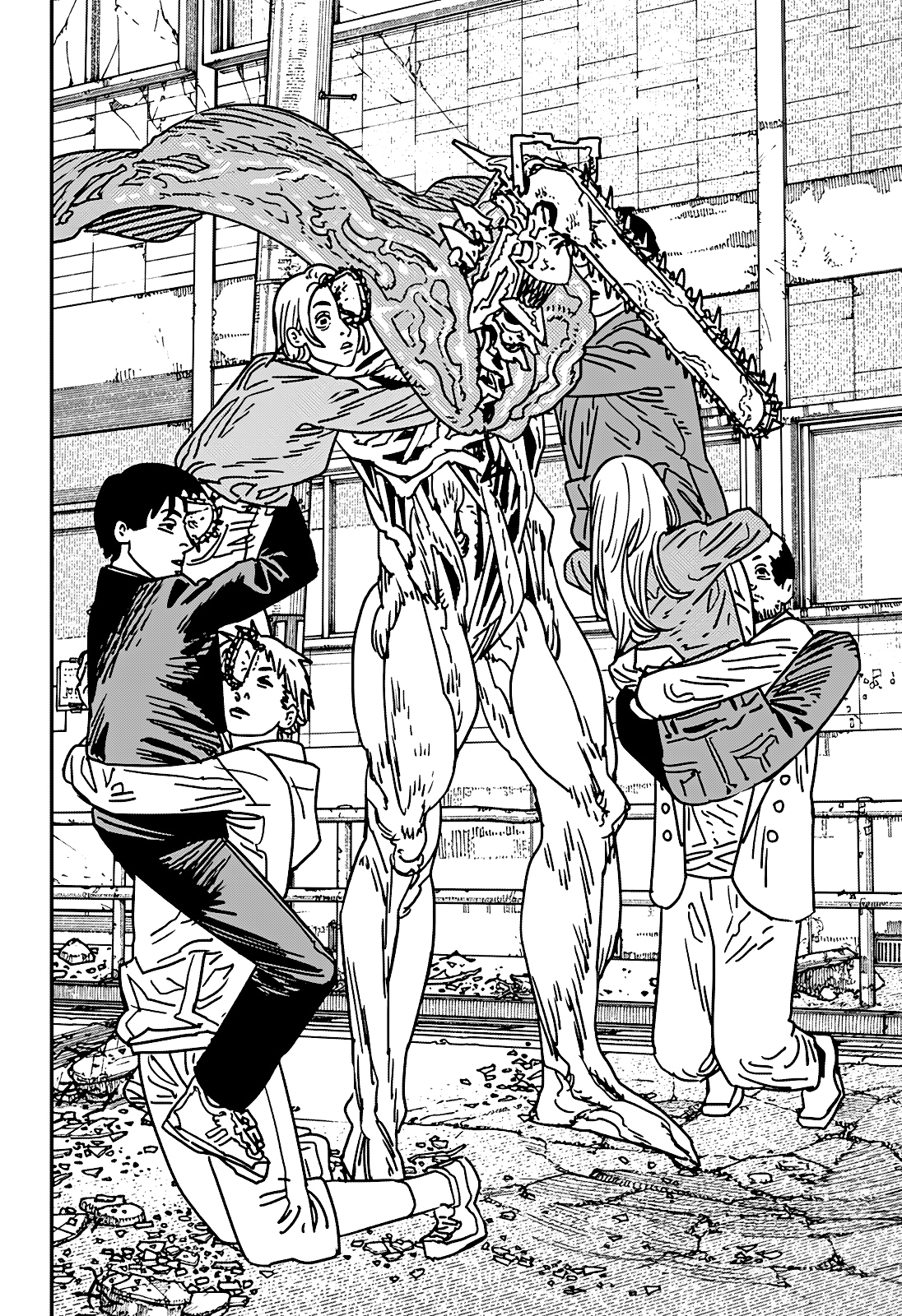 Read Человек-бензопила Manga Online