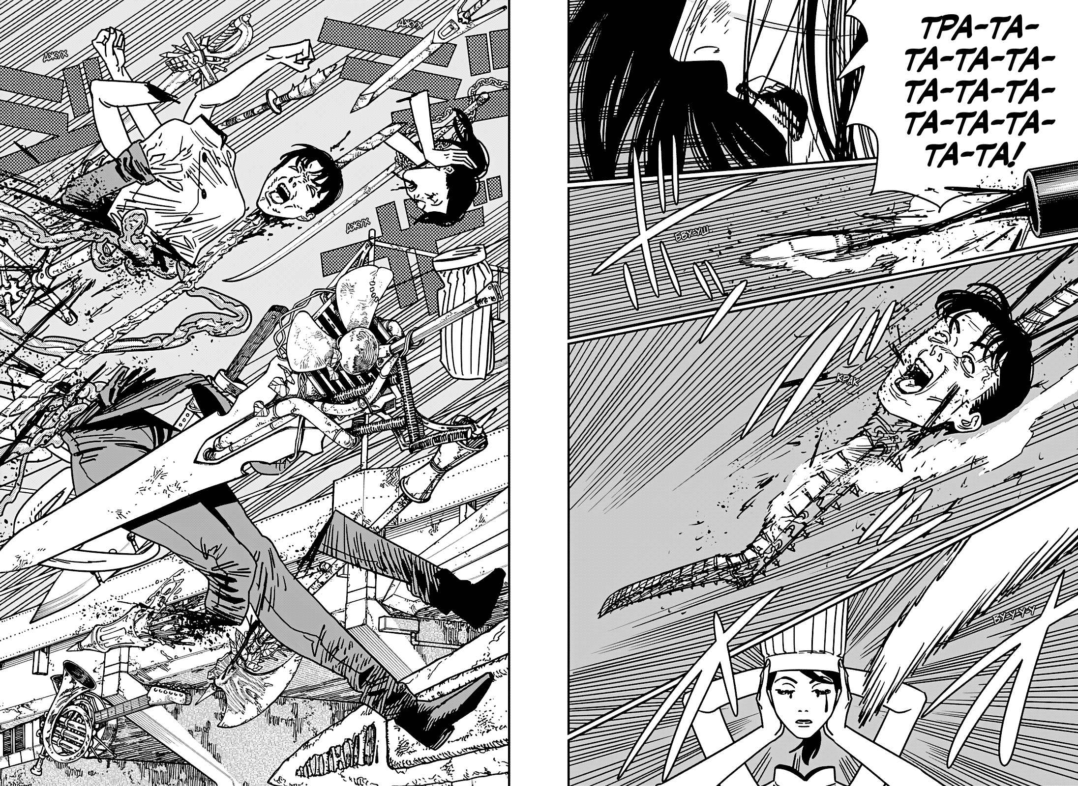 Read Человек-бензопила Manga Online