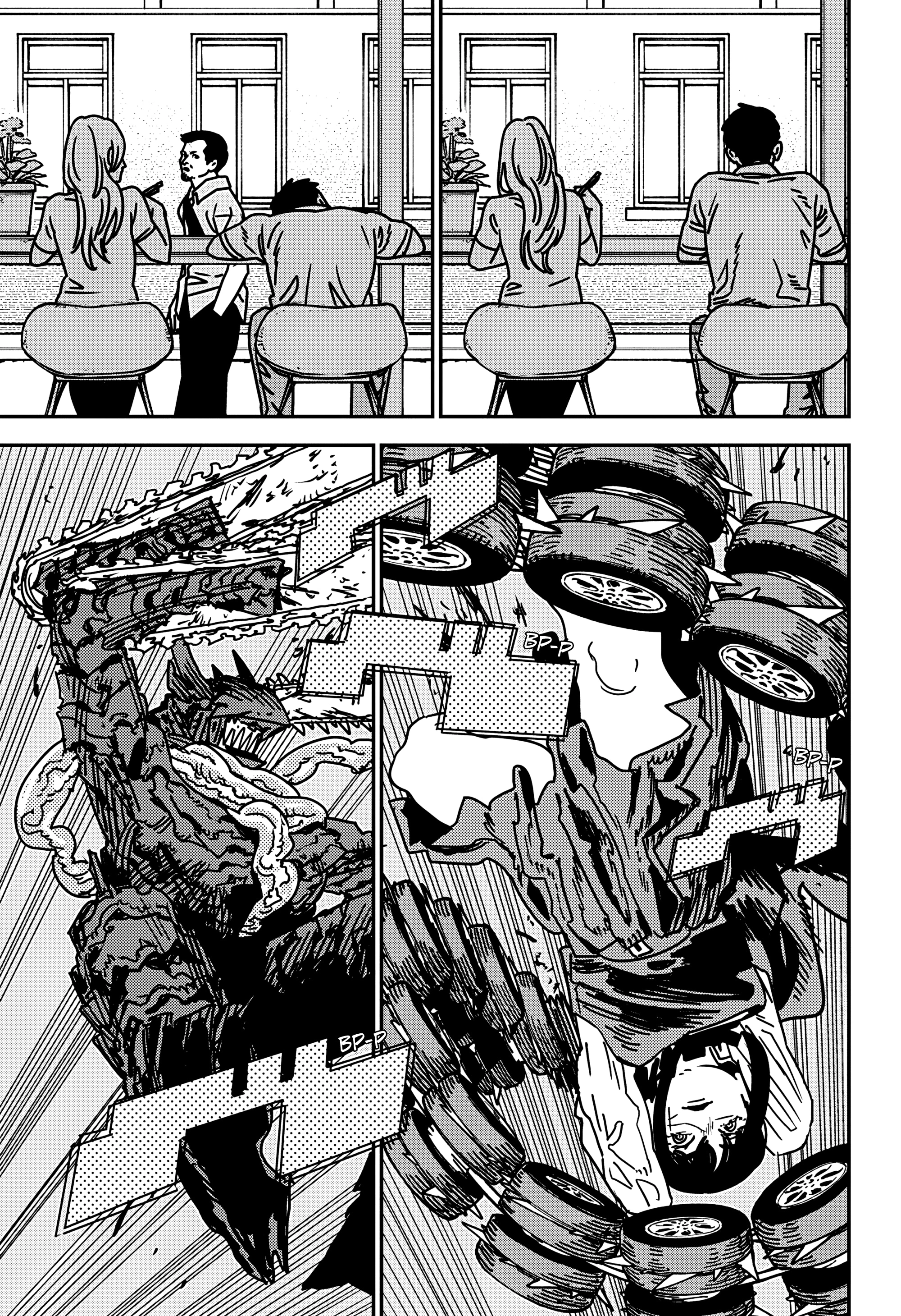 Read Человек-бензопила Manga Online