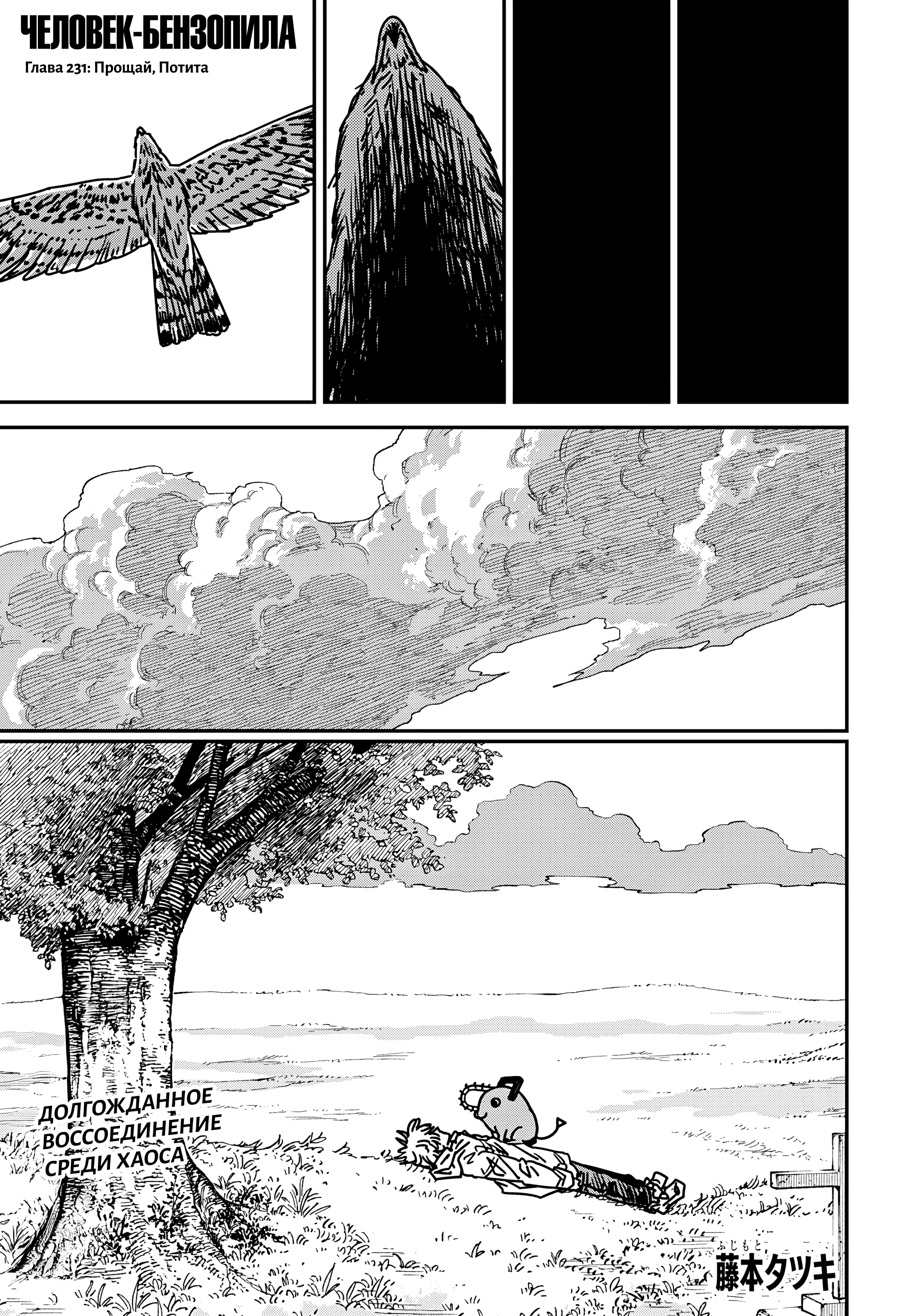 Read Человек-бензопила Manga Online