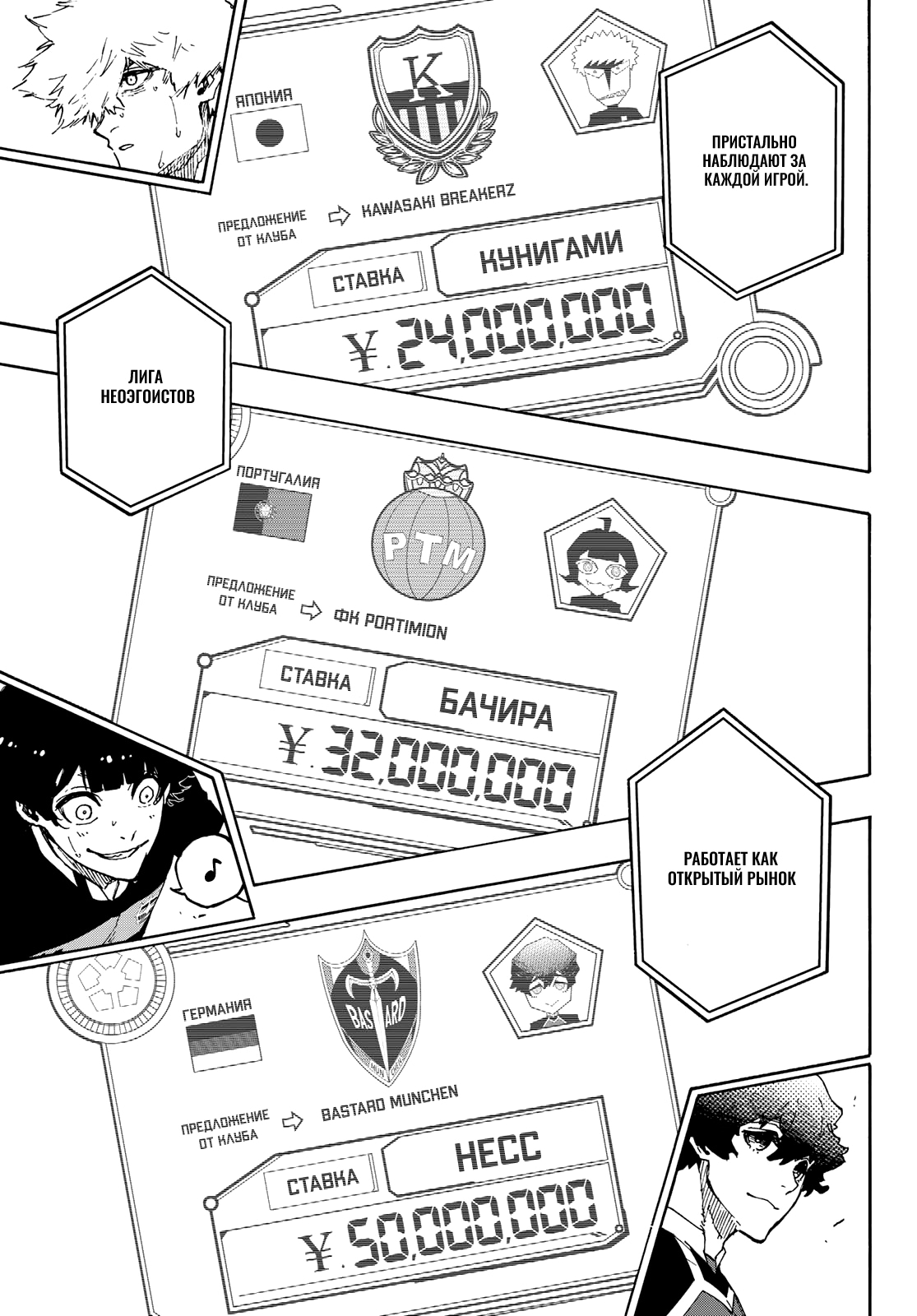 Read Blue Lock (Синяя Тюрьма Блю Лок) Manga Online