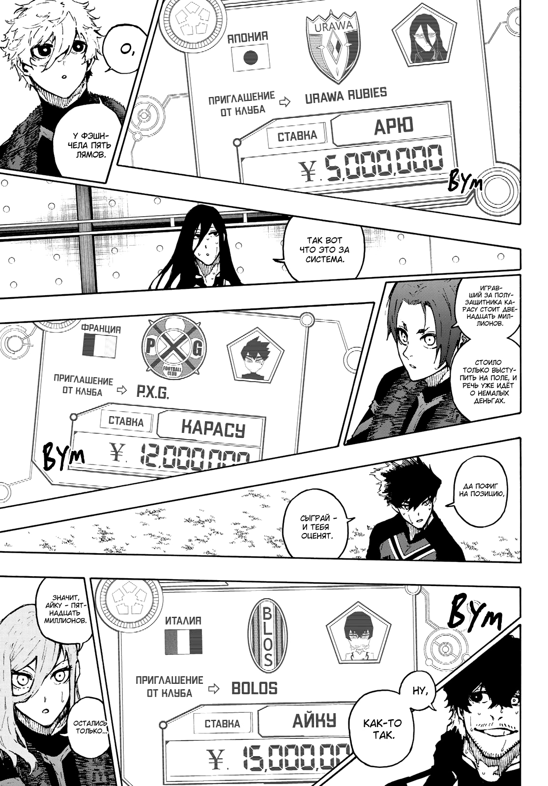 Read Blue Lock (Синяя Тюрьма Блю Лок) Manga Online