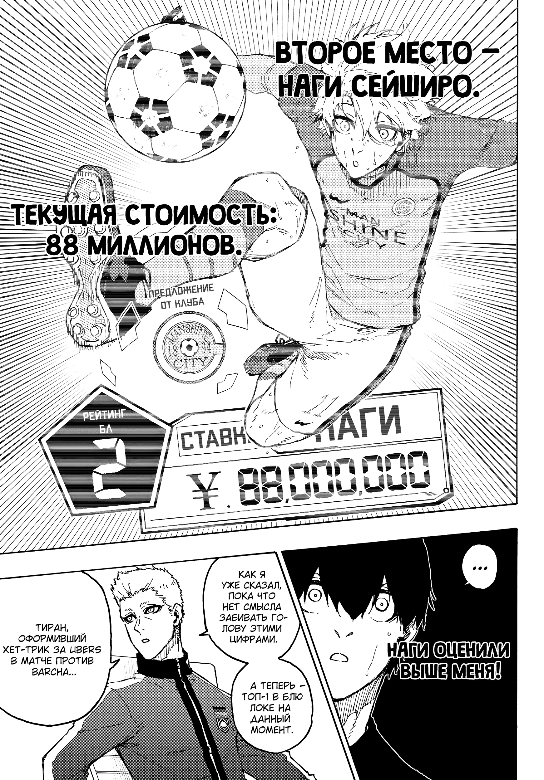 Read Blue Lock (Синяя Тюрьма Блю Лок) Manga Online