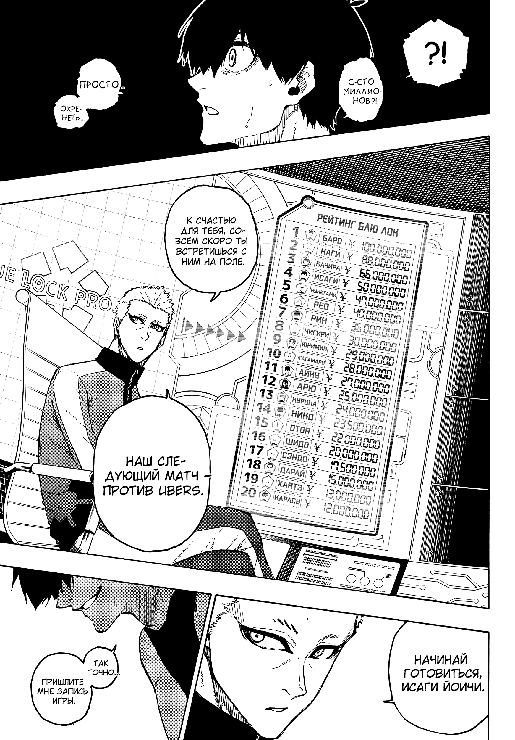 Read Blue Lock (Синяя Тюрьма Блю Лок) Manga Online