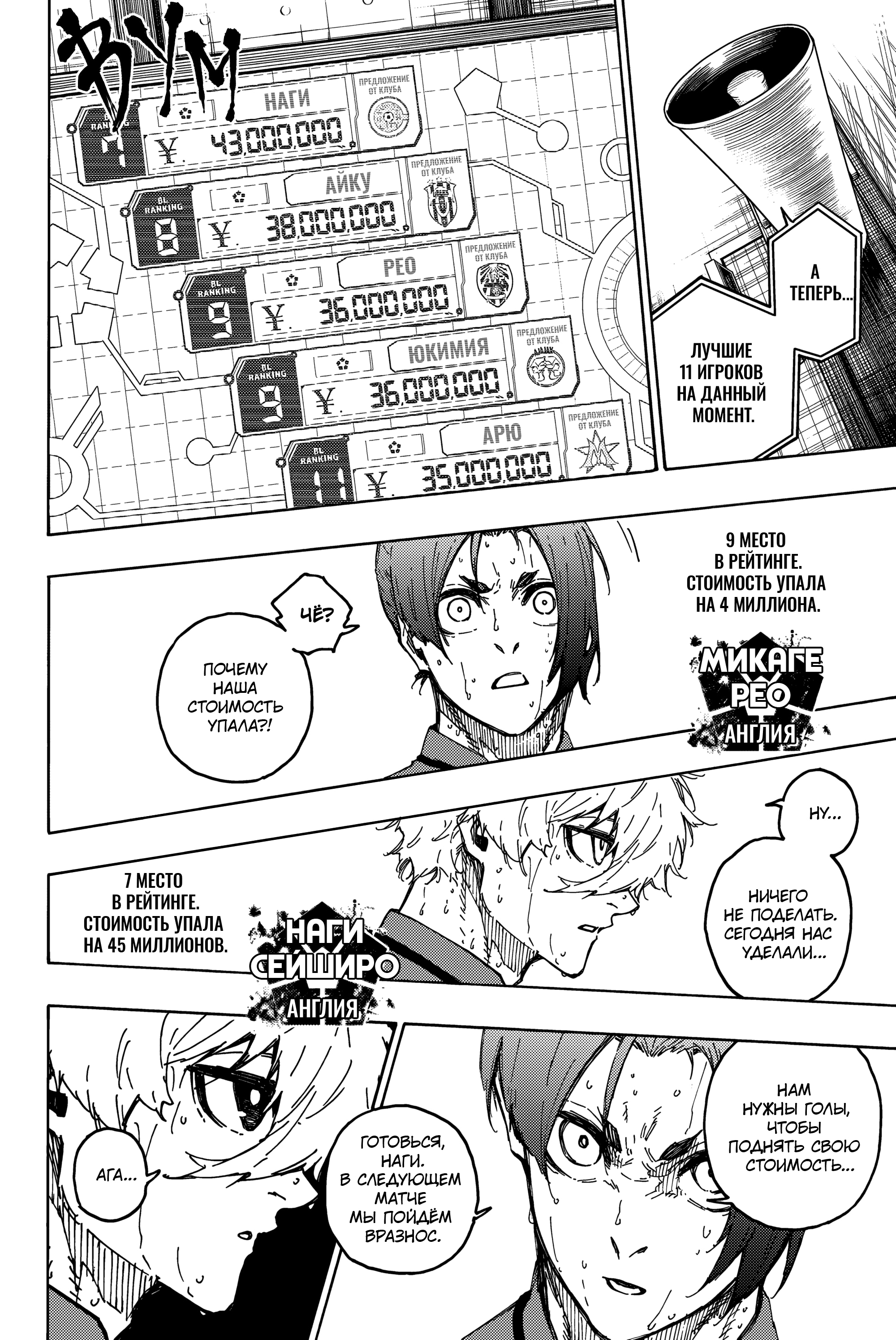 Read Blue Lock (Синяя Тюрьма Блю Лок) Manga Online