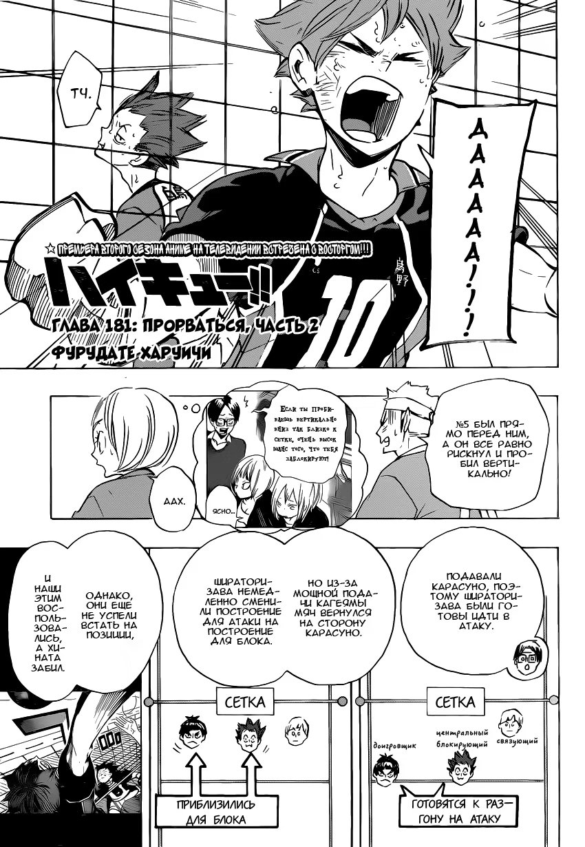 Read Haikyuu!! (Волейбол!!) Manga Online