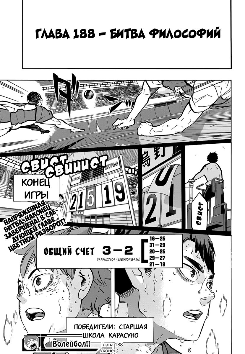 Read Haikyuu!! (Волейбол!!) Manga Online