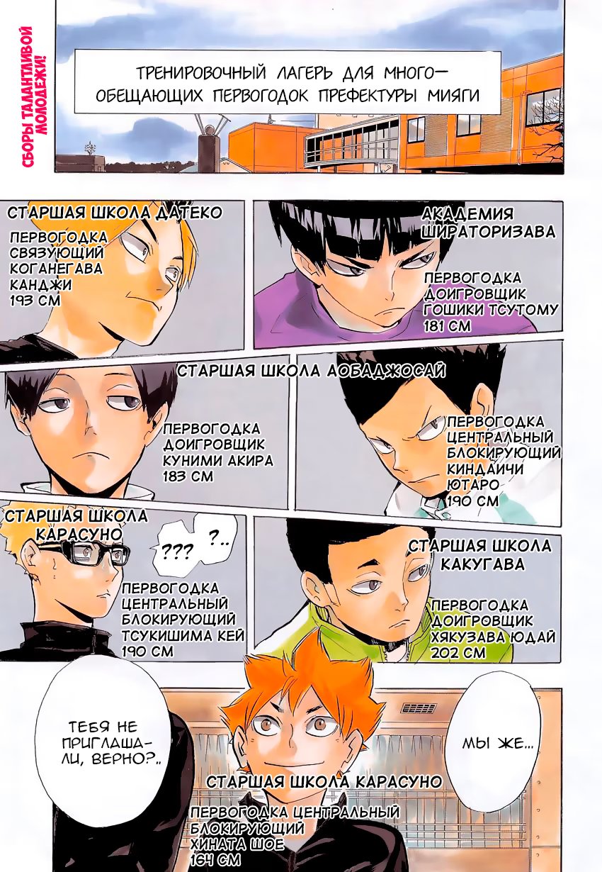 Read Haikyuu!! (Волейбол!!) Manga Online