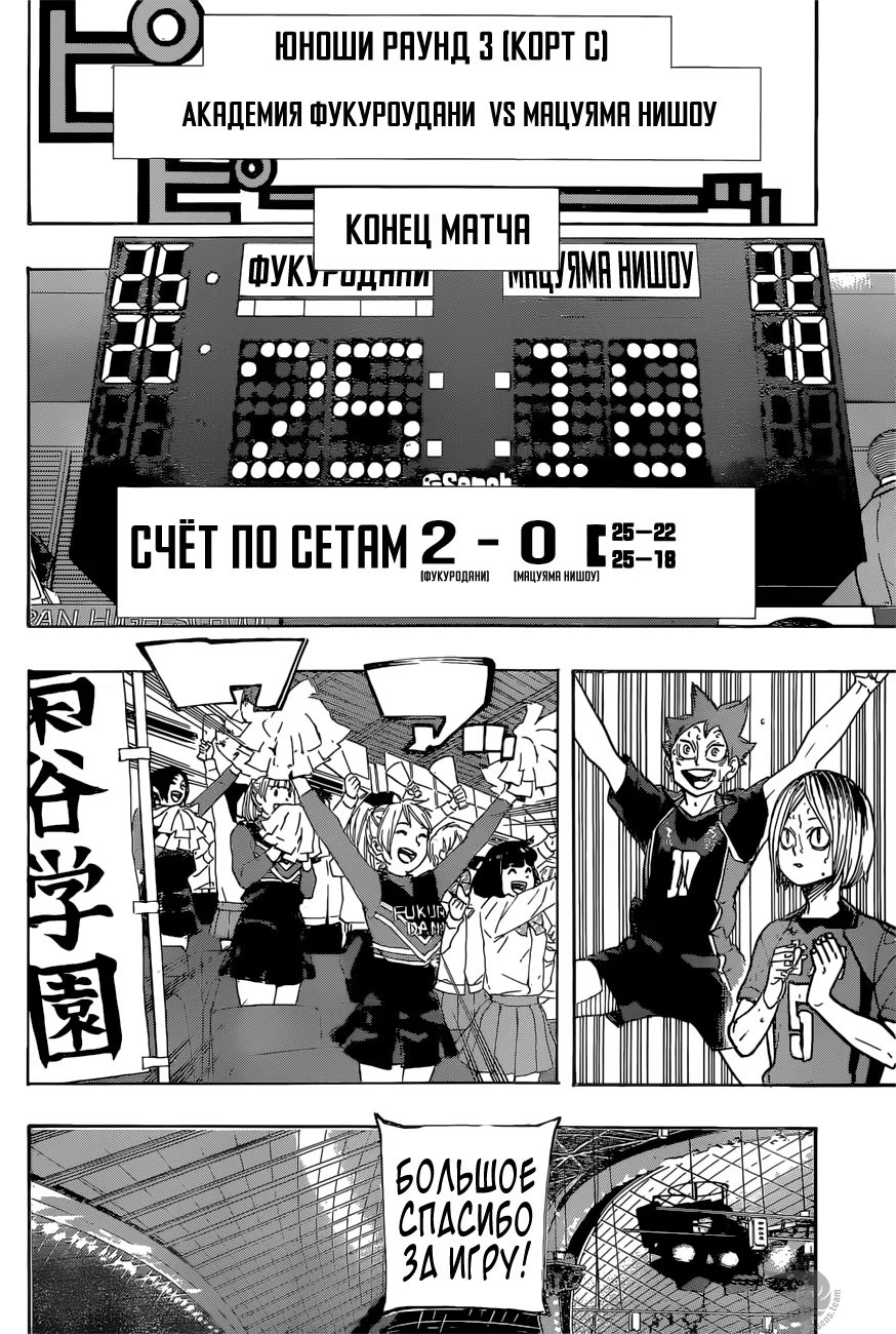 Read Haikyuu!! (Волейбол!!) Manga Online